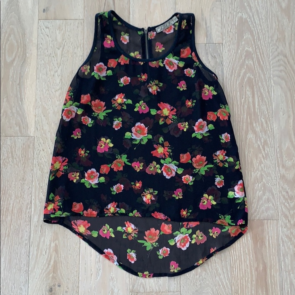 High low summer tank